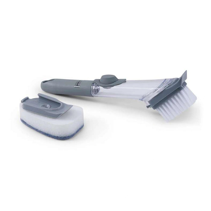 Ashton 2-Piece Cleaning Brush Set - Grey Pan Home