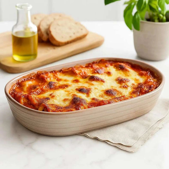 Aska Reactive Oval Baking Dish 30.8X21X5.5Cm - Grey Pan Home