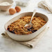 Aska Reactive Oval Baking Dish 36X26X5.7Cm - Grey Pan Home