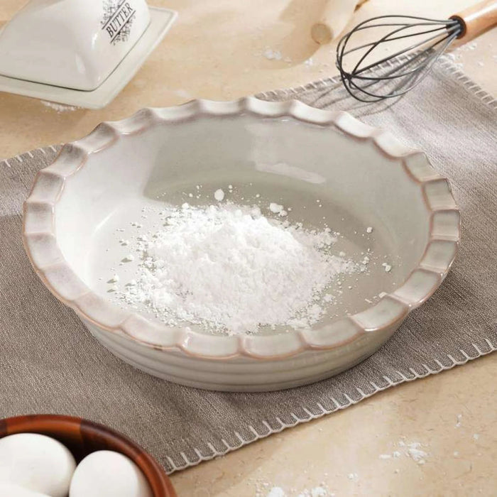 Aska Reactive Pie Dish Dia27X6Cm - Grey Pan Home