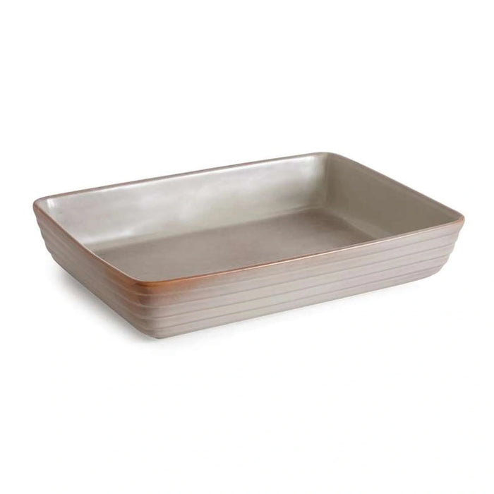Aska Reactive Rectangular Baking Dish 37X27.5X5.7Cm - Grey Pan Home