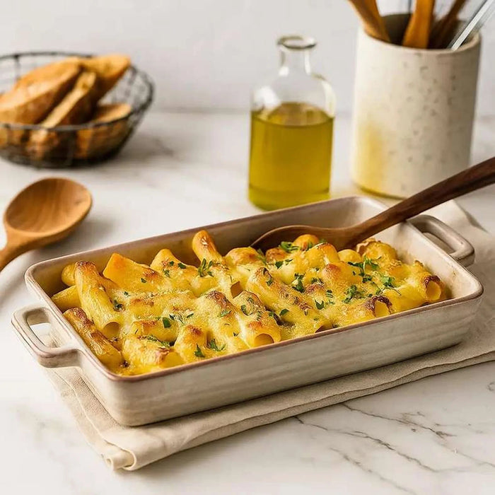 Aska Reactive Rectangular Baking Dish 39.8X19.8X5.5Cm - Grey Pan Home