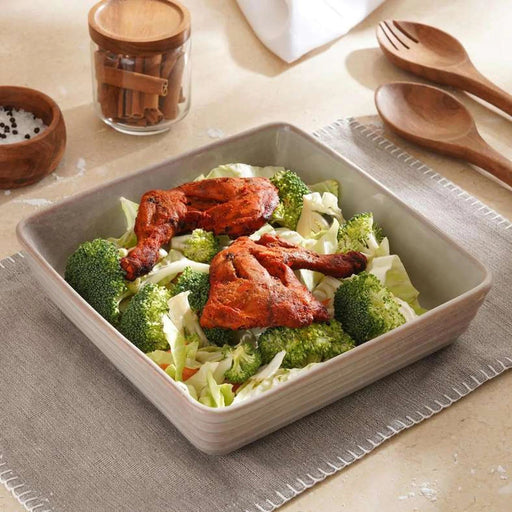 Aska Reactive Square Baking Dish 27.8X27.8X8.7Cm - Grey Pan Home