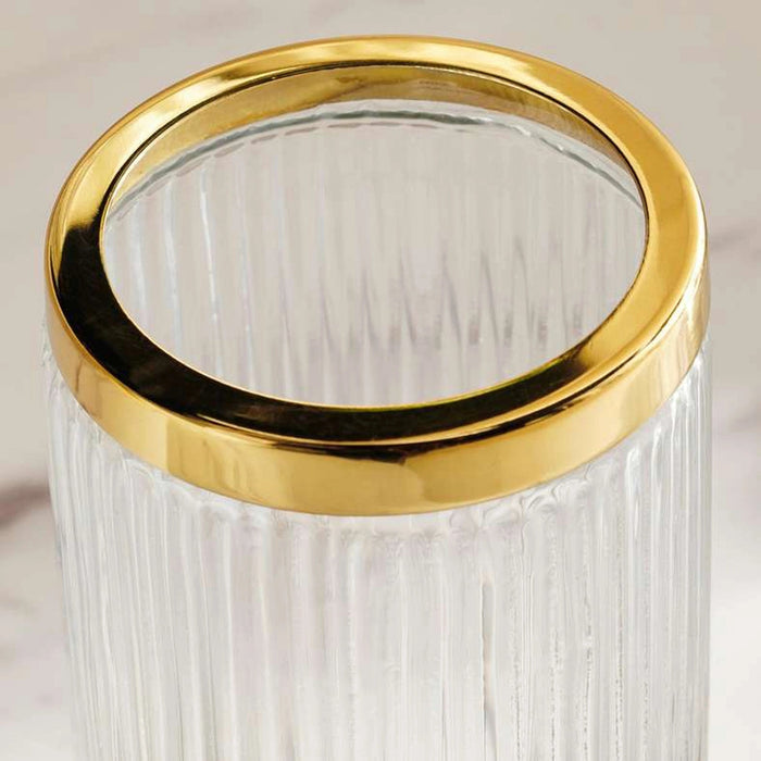 Astrid Glass Tumbler - Gold Pan Home