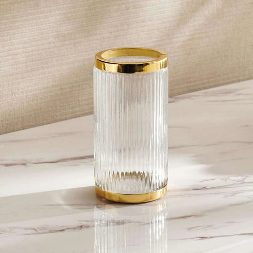 Astrid Glass Tumbler - Gold Pan Home