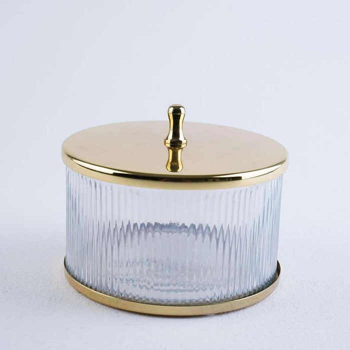 Astrid Jewellery Box 15X15X10Cm-Gold Pan Home