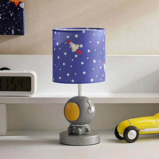 Astronaut E14 Ceramic Table Lamp Dia 15X33.5Cm - Blue Pan Home