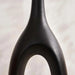 Athena Fibre Glass Hollow Vase 28X39X111Cm- Black Pan Home