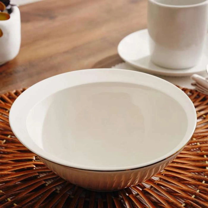 Athena Porcelain Cereal Bowl Dia17.7Cm - White
