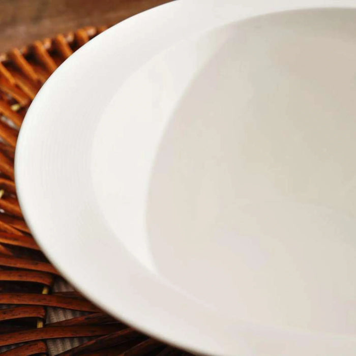 Athena Porcelain Cereal Bowl Dia17.7Cm - White