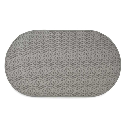 Athens Pvc Tubmat -Grey Pan Home