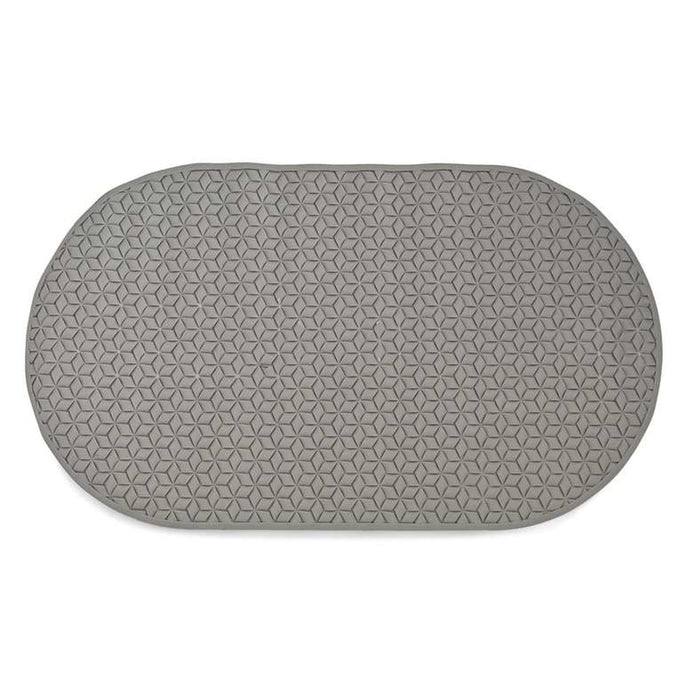Athens Pvc Tubmat -Grey Pan Home