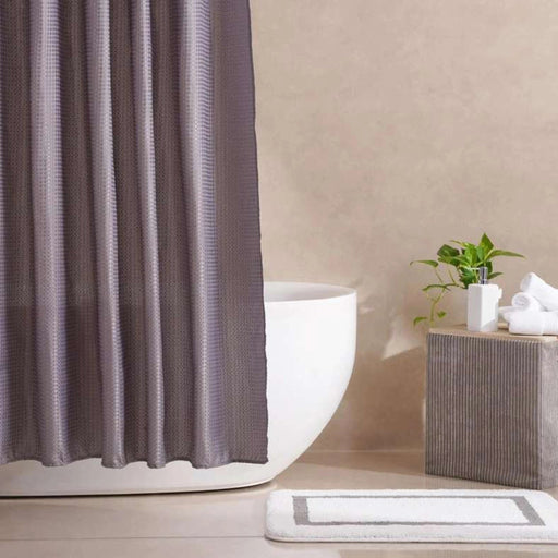 Athens Shower Curtain - Grey Pan Home