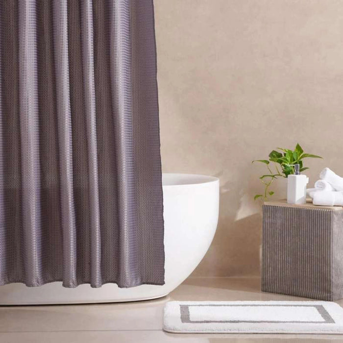Athens Shower Curtain - Grey Pan Home