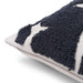 Atlas Embroidered Cushion Cover 50X50Cm - Black Pan Home