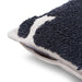 Atlas Embroidered Cushion Cover 50X50Cm - Black Pan Home