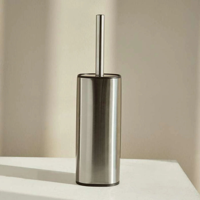 Atlas Metal Fingerprint Resistant Toilet Brush Holder 9.8X9.8Xh35.3Cm - Chrome