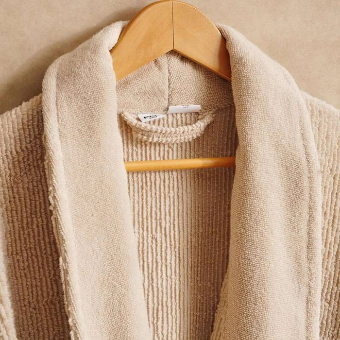 Audrey Microcotton Bathrobe L/Xl - Beige Pan Home