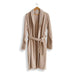 Audrey Microcotton Bathrobe L/Xl - Beige Pan Home