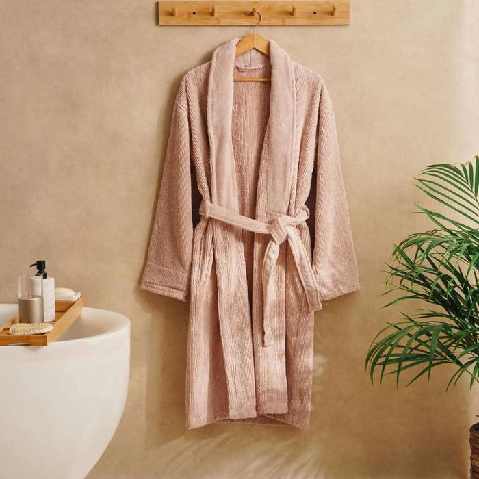Audrey Microcotton Bathrobe L/Xl - Rose Pan Home