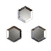 Auora 3-Piece Decorative Mirrors Dia25Cm - Gold Pan Home