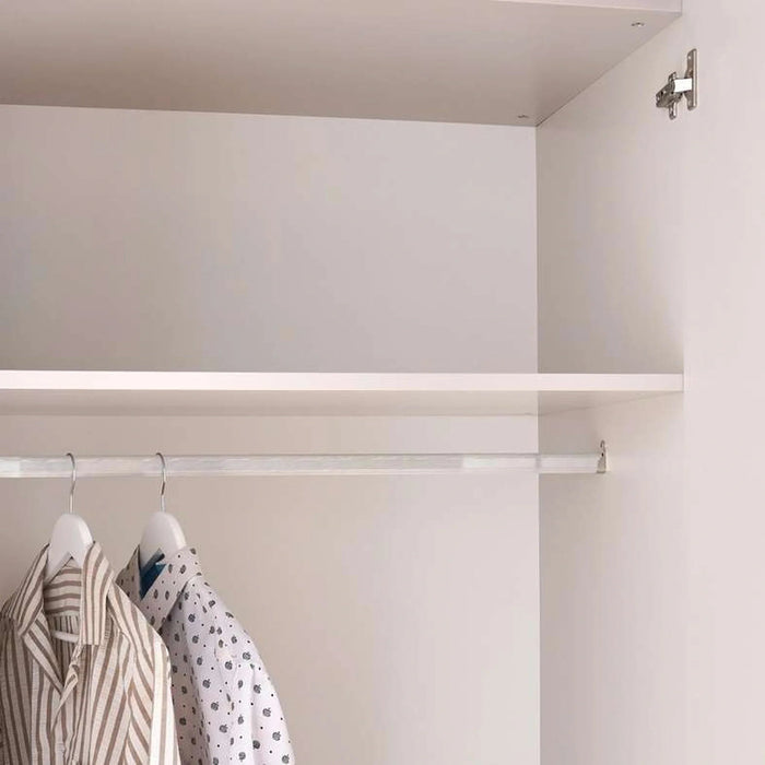 Aura 6 Door Wardrobe - Sand Grey Pan Home