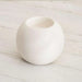 Austin Ceramic Round Taper Candle Holder Dia8.9cm - White Pan Home