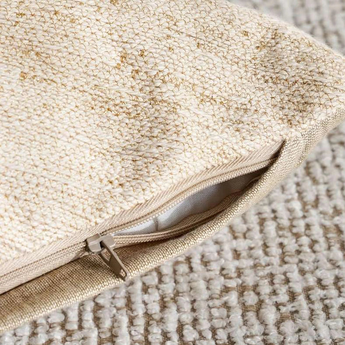 Avenor Embroidered Down Alt Filled Cushion 35X50Cm - Natural Pan Home