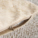 Avenor Embroidered Down Alt Filled Cushion 35X50Cm - Natural Pan Home