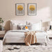 Aversa King Bed 180X200 Cm - Off White Pan Home
