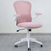 Aveza Office Medium Back Chair Mesh And Fabric-Pink Pan Home