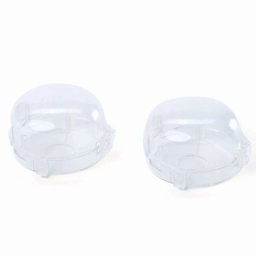Avinar 2 Pieces Oven Knob Covers Set 4Cm - Clear Pan Home