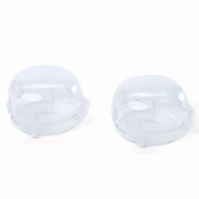 Avinar 2 Pieces Oven Knob Covers Set 4Cm - Clear Pan Home