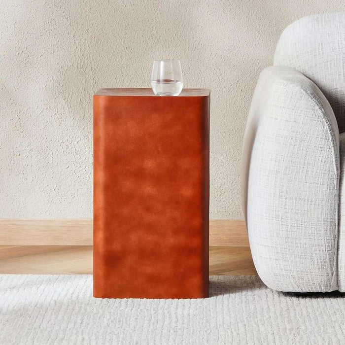 Avnit End Table Large - Orange