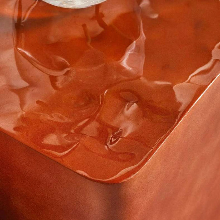 Avnit End Table Small - Orange