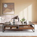 Awani Coffee Table With Storage - Black Brown Pan Home