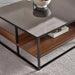 Awani Coffee Table With Storage - Black Brown Pan Home