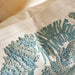 Axis Embroidered Filled Cushion 35X50Cm - Green Pan Home