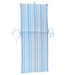 Axis Stripe Printed Water Repellant Outdoor Sun Lounging Seat Pad 55X182X5Cm - Blue Pan Home