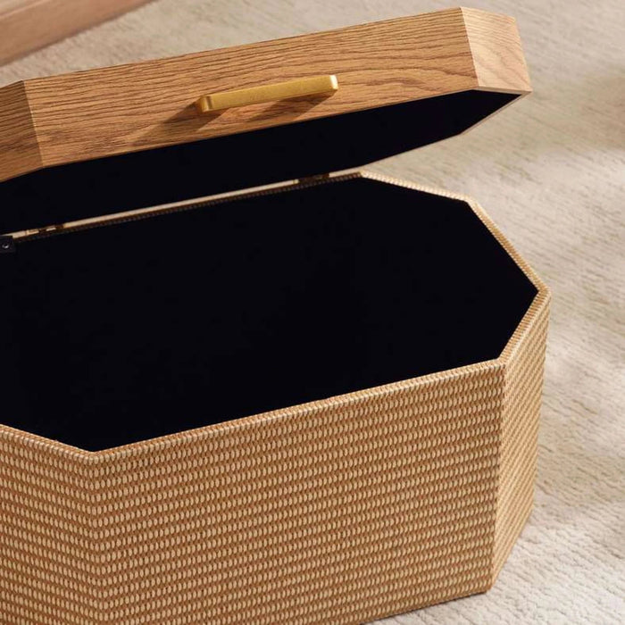 Aya Storage Box With Handle 48X30X30Cm - Beige Pan Home