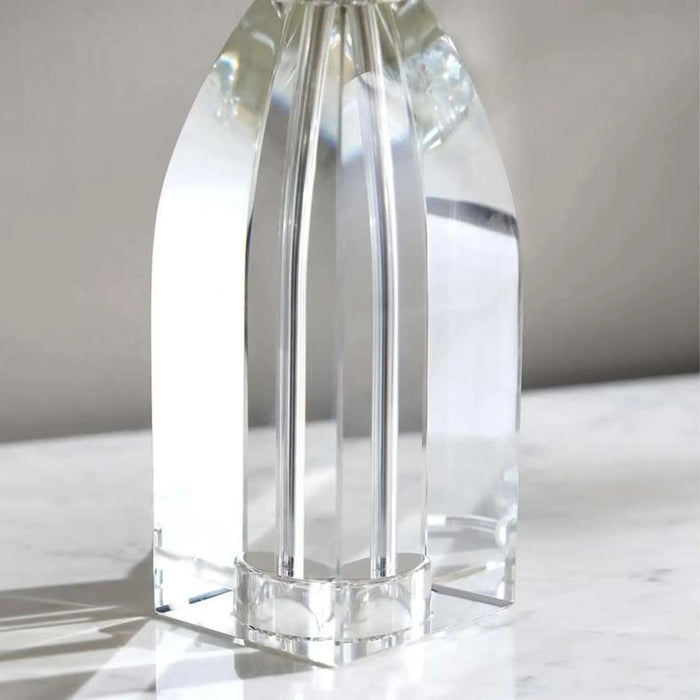 Ayami E27 Crystal Table Lamp 25X52Cm - Clear