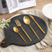 Ayda 24-Piece Cutlery Set -Gold Pan Home