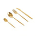Ayda 24-Piece Cutlery Set -Gold Pan Home