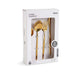Ayda 24-Piece Cutlery Set -Gold Pan Home