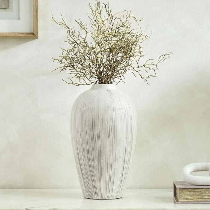 Azul Ceramic Amphora Vase 20X20X34Cm - Grey