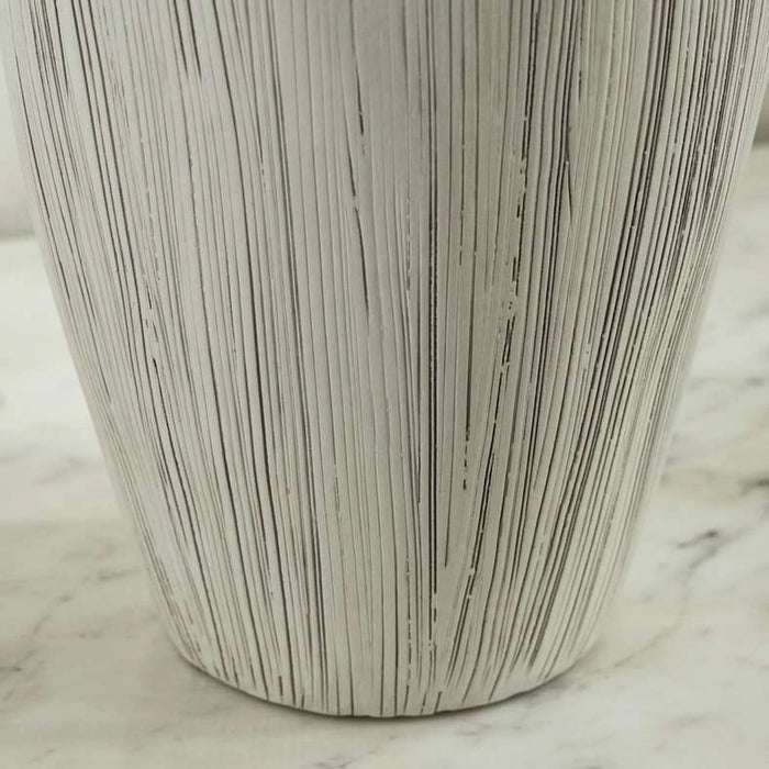 Azul Ceramic Amphora Vase 20X20X34Cm - Grey