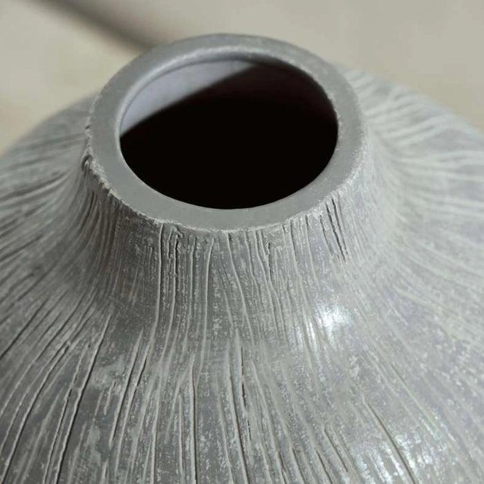 Azul Ceramic Amphora Vase 21X21X40Cm - Blue