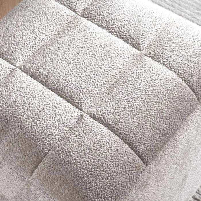 Baclone Dressing Stool Upholstered- Beige