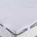 Balance Copper Infused Memory Foam Mattress Topper 160X200X4Cm-White Pan Home