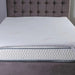 Balance Copper Infused Memory Foam Mattress Topper 200X200X4Cm-White Pan Home
